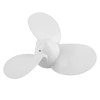 Ymiko Boat Motor Propeller Motor Propeller Outboard 3-Blade Propeller Electric