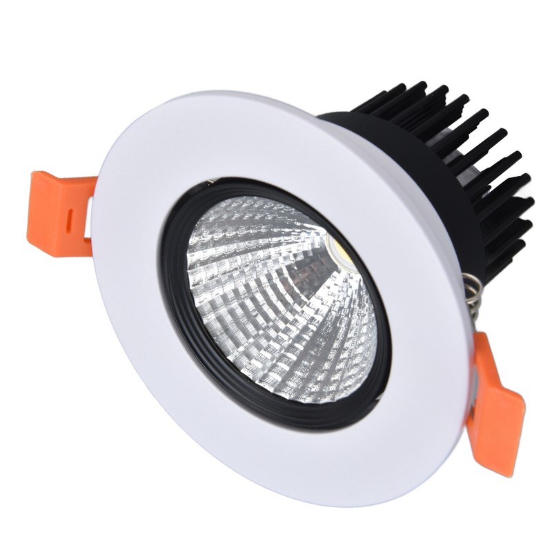 LED Downlight 7W 630lm Adjustable Dimmable Recessed COB Ceiling Light