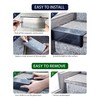 SHONELIGHTING Solar Pool Lights, Color Changing Waterproof Step Lights for
