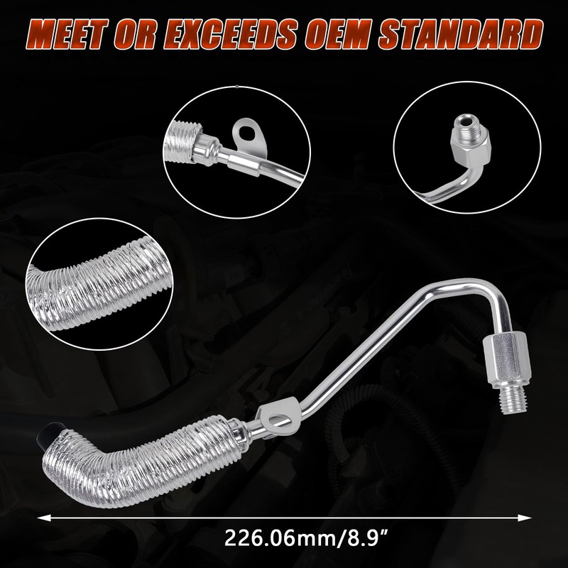 55567067 55568031 Turbocharger Cooling Feed Pipe & Coolant Return Hose