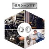 IWALT Hex Flange Nuts (M8) Serrated Flange 304 Stainless Steel