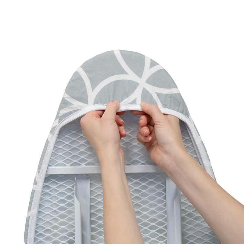 Westex Circles Heavy Duty Ironing Board Cover and Pad, Thick