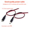 12V 5A DC Pigtail Power Cord (Real 18AWG), w/Male Female