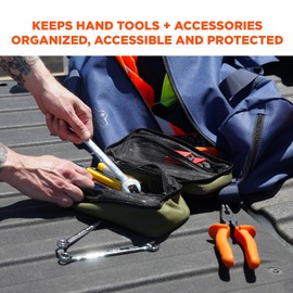 Ergodyne Arsenal 5877 Softshell Tool Pouch, Soft Carrying Case, Large