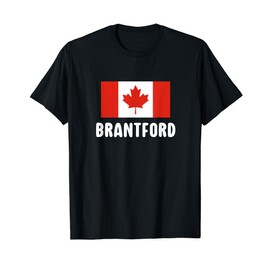 Brantford Canada Flag Men Women Kids Canadian T-Shirt