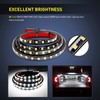 Nilight - TR-05 2PCS 60 Inch 180 LEDs Bed Strip
