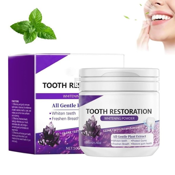 Teeth Restoration Mineral Powder,Teeth Restoration,Mineral Tooth Powder,Effective in Strengthening Tooth