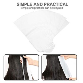 100pcs / pack Papel de tinte de cabello reciclable para salón de belleza profesional Tinte de papel para colorear