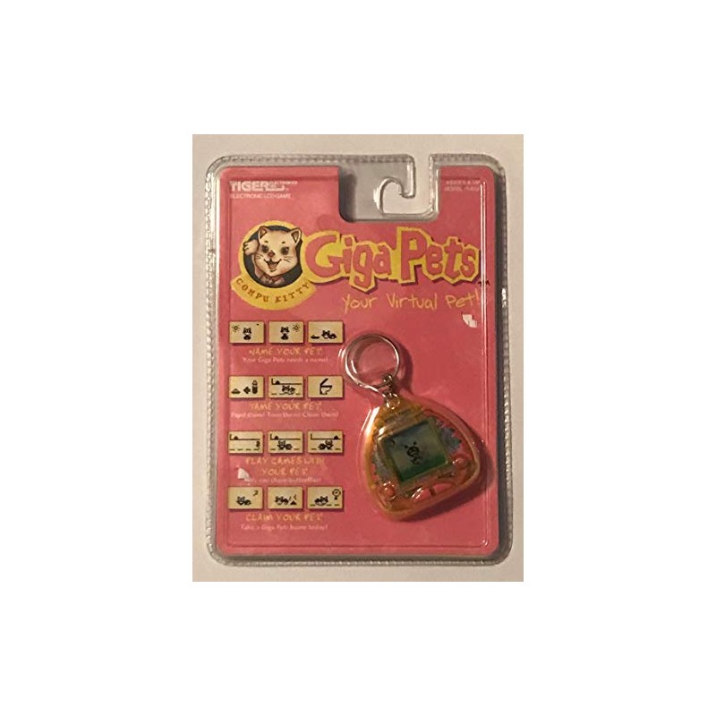 GigaPet Compu Virtual Pet - Yellow