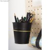 RAYHER Pot, Metal Black, 10.5cm