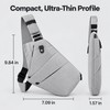 Anti-Theft Travel Sling Bag – Ultra-Thin Nylon Crossbody Chest Bag