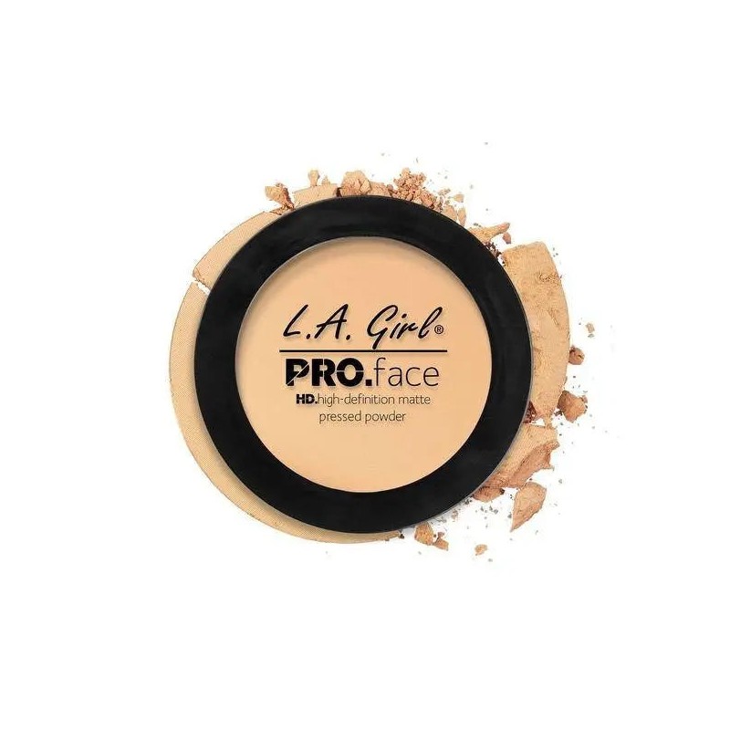 LA Girl Pressed Powder, GPP611 True Bronze - Medium to