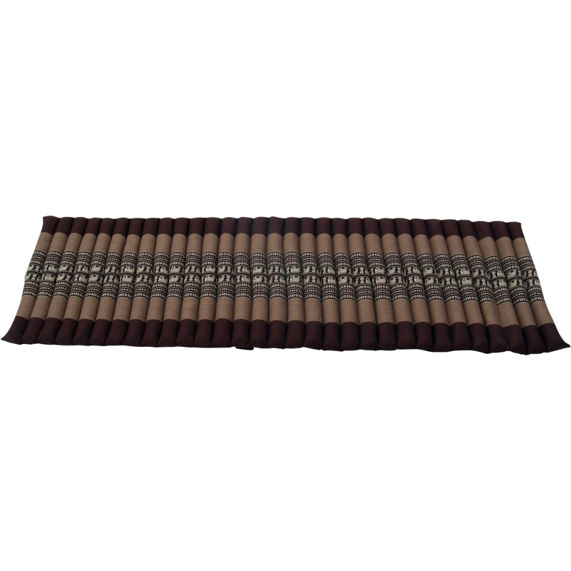 GURU SHOP Rollable Thai Mat, Floor Mat with Kapok Filling