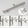 HAOXIN Shower Head Manifold with Double Outlet and Shut Off