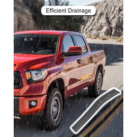 Vaticas Roof Molding Left Right Side Fit for Toyota Tundra Double Cab 2007-2021 Replace 75553-0C020 75554-0C020 Driver and Passenger Roof Drip Side Trim Molding