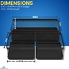 1InTheOffice Mesh Collection Desk Drawer Organizer Tray 3 Compartment -