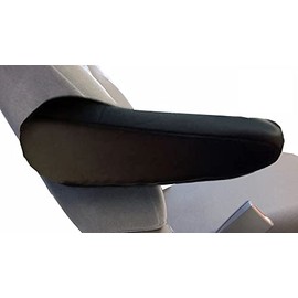 Car Console Covers Plus Made in USA Designed for GMC Yukon Denali 2021-2024 Pair of Neoprene Armrest Covers for Back Seat Fold Down Armrests Black