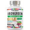 Irongreen Hierro Suplemento Bisglicinato Vitamina Complejo Betabel Espirulina Espinaca Bioperine