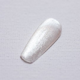 [Single item] Nail silver material red white silk magnetic gel 5 types, 1 piece, 9g, nude silver / [단품] 네일은재료빨 화이트 실크 자석젤 5종, 1개, 9g, 누드실버