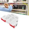 Multifunctional Time Relay LED Indicator Rail Mounting Flame Retardant Delay