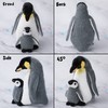 Penguin Mom & Baby Plush Toy, 33cm Stuffed Animal Small