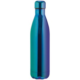 Schmalz® Rainbow Stainless Steel Drinking Bottle, 800 ml, Double-Walled Insulated Flask, Sports Bottle, Thermos Flask, BPA-Free, Vacuum, Leak-Proof, No Engraving