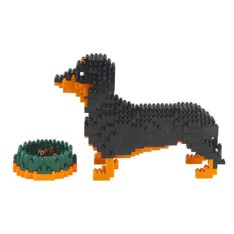 Larcele Micro Dog Building Blocks, Toy Bricks, Pet Building Blocks,
