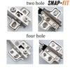 10Pcs Cabinet Hinges - Fixed Kitchen Cabinet Hinges for Secure,