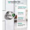 Fingerprint Door Lock, Smart Fingerprint Door Knob with Lock, Biometric
