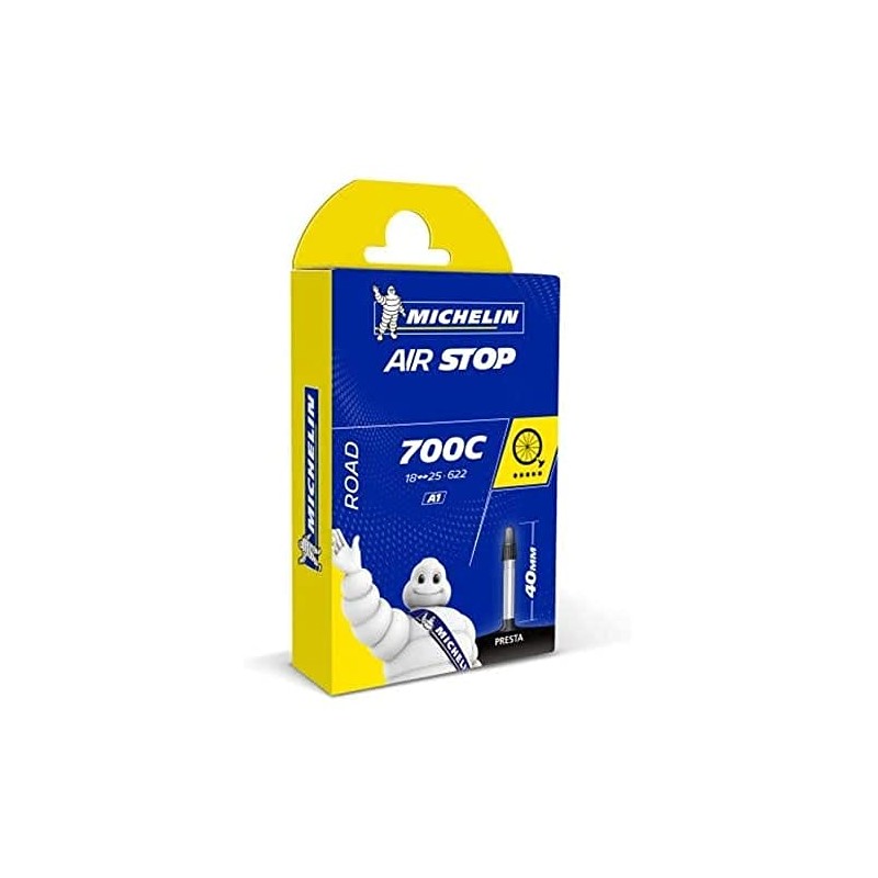 Michelin Presta A1, Camera D'aria unisex adulto, Nero, 700 x