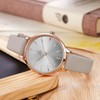 SHENGKE Women Watches Leather Band Luxury Quartz Watches Ladies Wristwatch