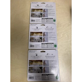 GE LED Puck Lights Touch Activated ON/OFF Battery Operated Bright White/ LOT OF 3