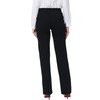 Womens Business Casual Dress Pants 29"/31"/33" Wide Straight Leg Trousers