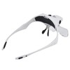 Head Magnifier LED USB Charging Jewelry Magnifying Glass for Painting