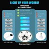BRAINIAC 100W LED Garage Light Bulb, Deformable Garage Lighting Led