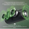 Bocina Zealot S51 s51 portátil con bluetooth waterproof negra