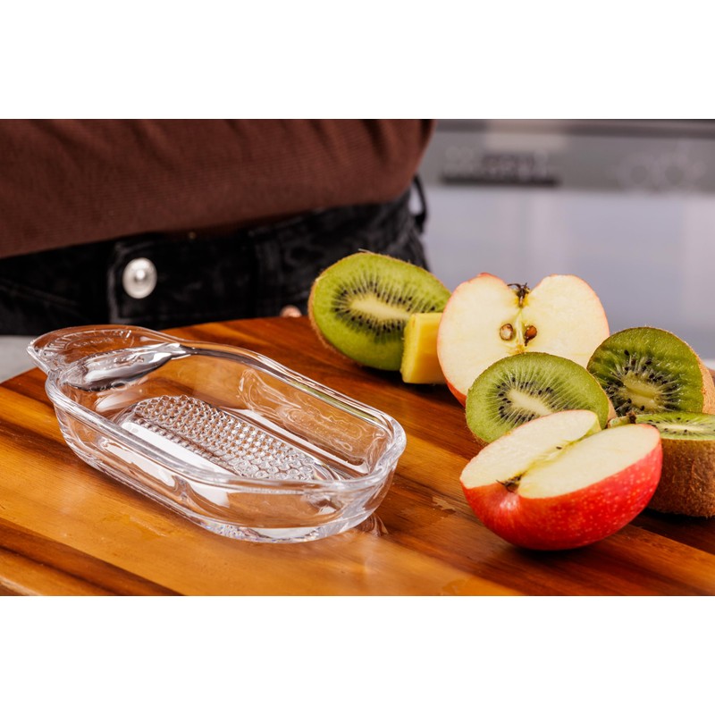 Kilner Multi-Purpose Grater Versatile Hand Grater for Garlic, Fruits &