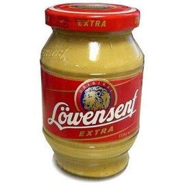 Loewensenf Extra Mustard German Xhot, 9.3 oz.