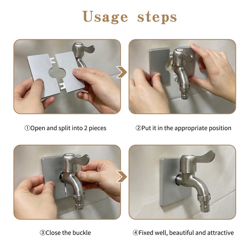 Pipe Wall Covers,Wall Split Flange,Wall ​Hole Decorative Cover,Wall Split Square