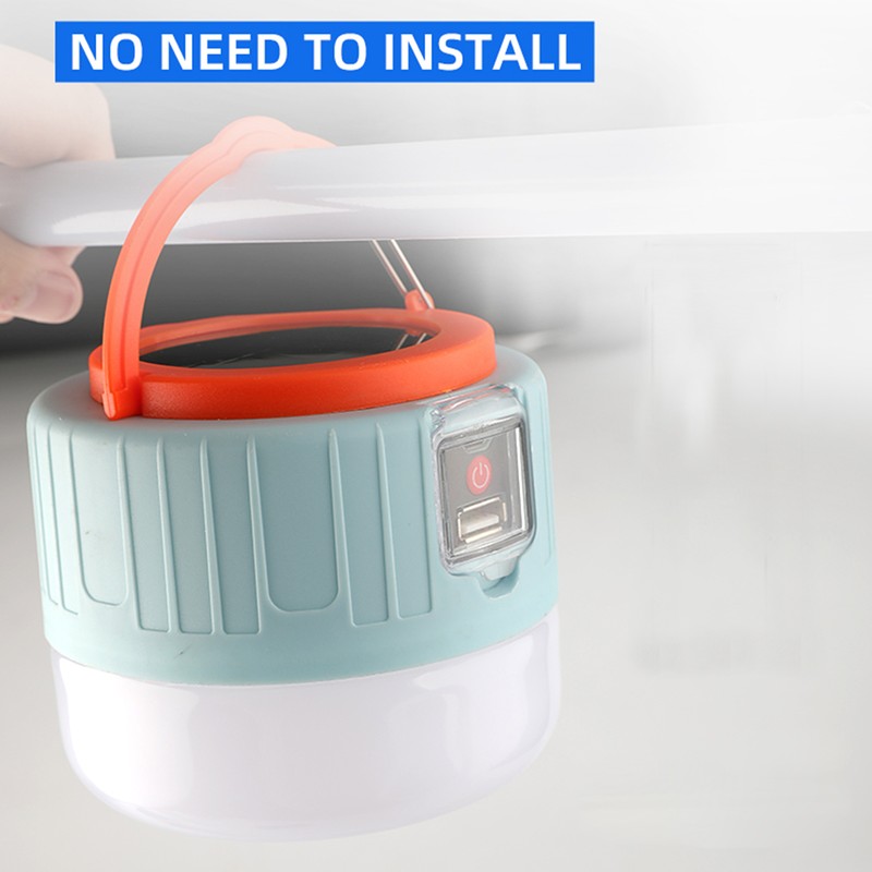 Outdoor Solar Camping Light Emergency Lamp Solar Powered LED Lights