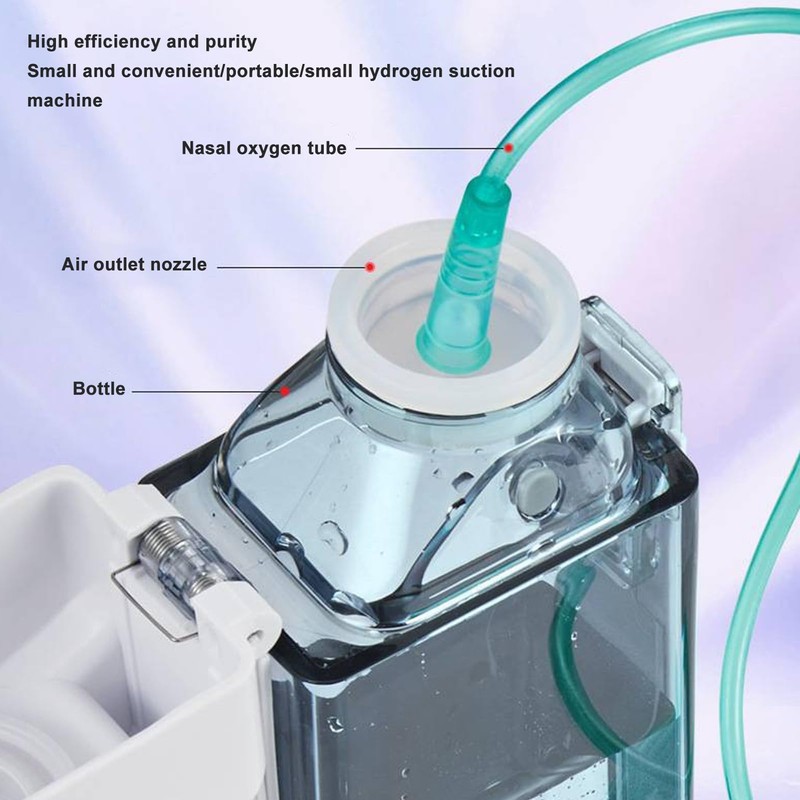Hydrogen Water Cup, Portable Water Ionizer Generator, 1500 to 3000ppb