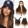 Headband Soft Box Braids, Add Loose curls in the Middle