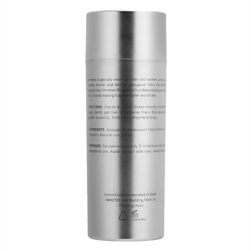 IMMETEE Hair Building Growth Fiber Kit Unisex Hair Thickener Denser
