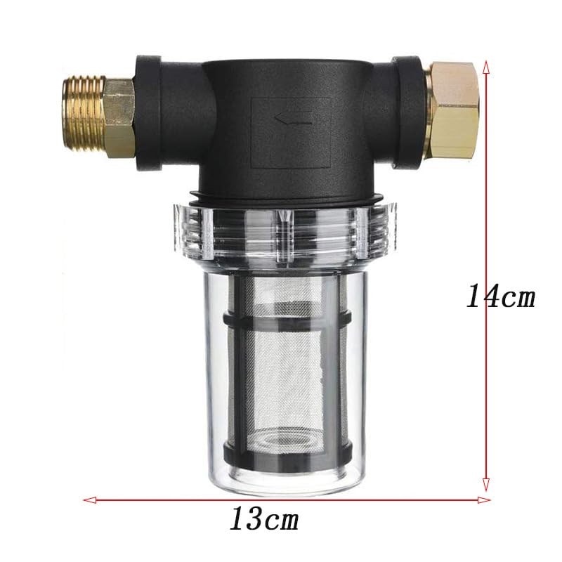 LimCryspp Garden Hose Pressure Cleaning Machine Inlet Filter, Sediment Filter,