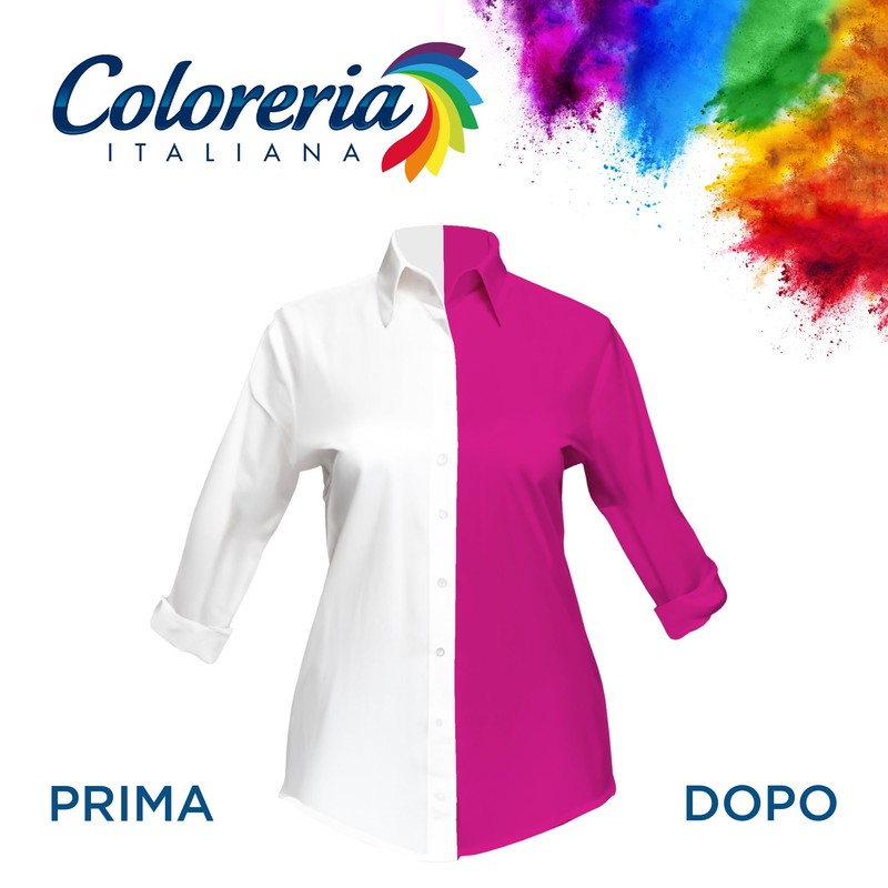 Coloreria Italiana Grey Colorante Tessuti E Vestiti In Lavatrice, Rosa