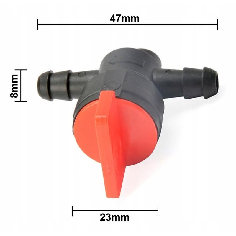 2 x Fuel Tap Fuel Tap Stopcock Compatible with Briggs