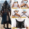 Sword Holder Back Leather Sword Sheath, Medieval Sword Shoulder Back
