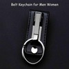 Liangery Keychain, Car Belt Keychain, Carabiner, Men's Belt Loop, Leather,