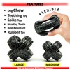 Rubber Dog Chew Toys TWIN TYRE – Flexible & Tough