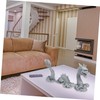 Ciieeo Sandstone Dragon Statue Chinese Dragon Decoration for Living Room